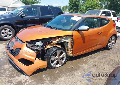 2016 Hyundai Veloster from USA, damaged, VIN KMHTC6AD8GU285909
